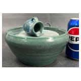 Bruning Pottery Electric Tabletop Water Fountain