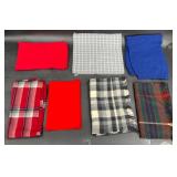 7 Assorted Cashmere & Wool Scarves - Scotland+