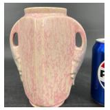 Vintage 1928 Roseville Pink Pottery Tuscany Vase