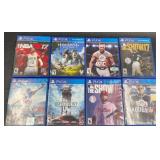 8 PlayStation4 PS4 Video Games - Star Wars & More