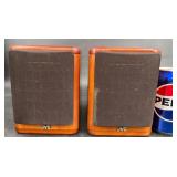 Pair Vntg JVC SP-UX7000 Mini Bookshelf Speakers