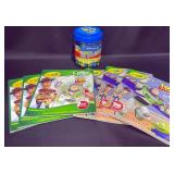 6 New Toy Story Coloring Books & Green Men Figures