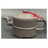 Chinese Yixing Zisha Divination Pottery Teapot