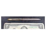 Parker Sterling Silver Fountain Pen w 14K Gold Nib