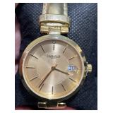 Gamages Londonï¿½Ladies Spiral Diamond Quartz Watch