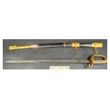 USN Ames Civil War Naval Military Cutlas Sword