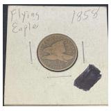 1858 U.S. Flying Eagle Cent