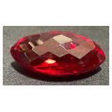 70.00ct Natural Red Ruby Marquise Cut Gemstone
