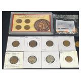 150-Year Penny Design Set, Indian Heads & Wheats+