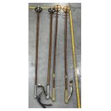 2 Sets Vintage Snow Ski Poles ï¿½ï¿½Liljedahl Bamboo +