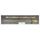 Antique Masonic Presentation Sword Knights Templer