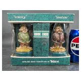 Vntg Irish Wade Larry & Lester Leprechaunï¿½Bookends