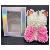 Always & Forever Faux Roses Flower Unicorn Figure
