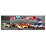 17 Die-Cast Toy Pedal Cars & Vehicles