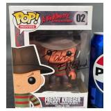 Freddy Krueger Funko Pop! Autographed Englund, COA