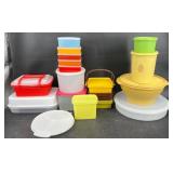 Vintage Tupperware Storage Containers w Lids