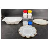 Vintage Milk Glassï¿½Dishware ï¿½ Pyrex, Fire-King+