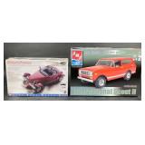 Complete AMT Scout & Plymouth Prowler Model Kits