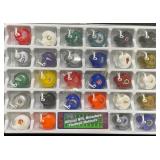 Complete 28 NFL Official NFL Miniature Helmets