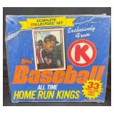 Sealed 1985 Topps Baseball All Time Home Run Kings