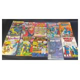 9 Vintage DC Comic Books & Star Trek Comic Book