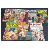 7 Vntg 1954-1964 Romance Comic Books ï¿½ Young Love+