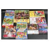 10 Complete Jigsaw Puzzles, Various Themes