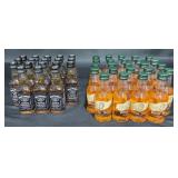 18 Jack Danielï¿½s & 24 Buffalo Traceï¿½Mini Bottles