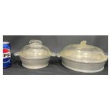 Vntg Guardian Service Aluminum Casserole Dishes