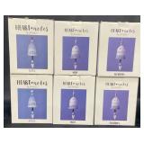 6 Studio M Heart Notes Wind Chimes byï¿½Lori Siebert