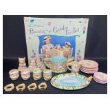 23-Pc Childrenï¿½s Bunnies in the Garden Tea Set