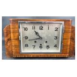 Collins Bros 8-Day Mantel Clock w Key