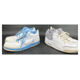 2 Pairs Menï¿½s Nike Jordan Sneakers Size 9