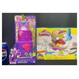 New Polly Pocket Unicorn & Play-Doh Dentist Toy