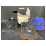4 New Nike Hats Caps, Assorted Designs