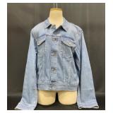 New Calvin Klein Womenï¿½s Denim Jacket w Tags Sz L