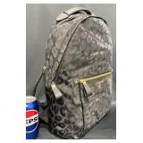 New Michael Kors Leopard-Print Backpack