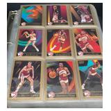 Assorted Basketball Cards in Binder, 85 Pages
