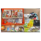 Tackle Box w Garcia Reel & Fishing Supplies