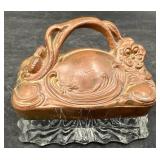 Vntg Art Nouveau Early 1900ï¿½s Mini Jewelry Casket