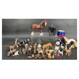30 Animal Figures - Schleich Am Limes & Others