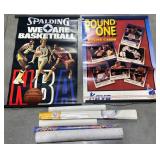 Collection of Vntg Sports Posters ï¿½ NBA, NFL,