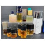 9 Assorted Perfumesï¿½ ï¿½ Vntg, Oscar De La Renta+