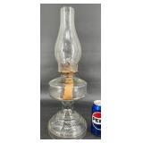 Vintage Glass Hurricane Kerosene Oil Lamp