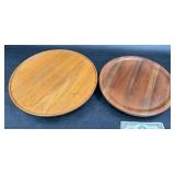 2 Wooden Lazy Susans ï¿½ Didware +