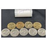 Roll of Sacagewea Dollar Coin & Other Dollar Coins