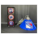 New York Rangers Traffic Light & Lamp ï¿½ Work