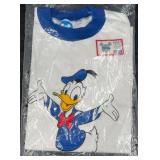 Sealed 1985 Adult L Donald Duck Disneyland Shirt