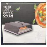 New Crust 12" Grill Top Pizza Oven w Handle