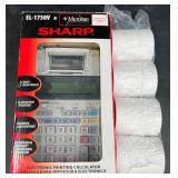 New Sharp EL-1750V Electronic Printing Calculator
